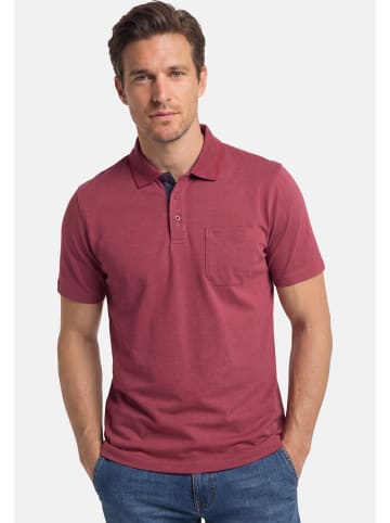 Redmond Poloshirt Basic in Dunkelrot
