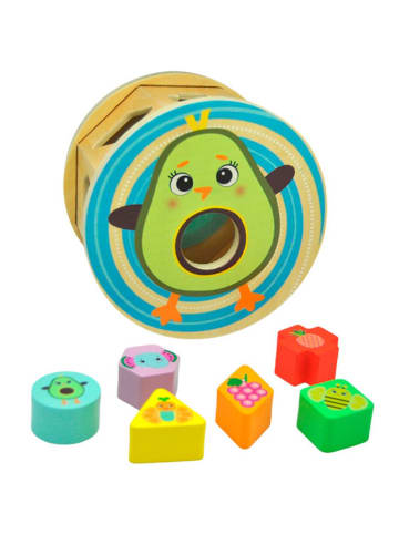 Kids Licensing Baby Steckspielzeug aus Holz Avocado 12 Monate