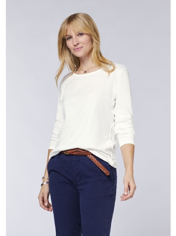 Polo Sylt Langarmshirt in Weiß