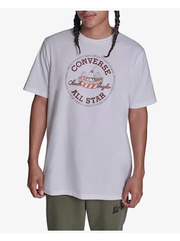 Converse Tshirt in Weiß
