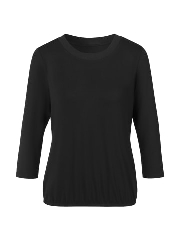 LASCANA 3/4-Arm-Shirt in schwarz