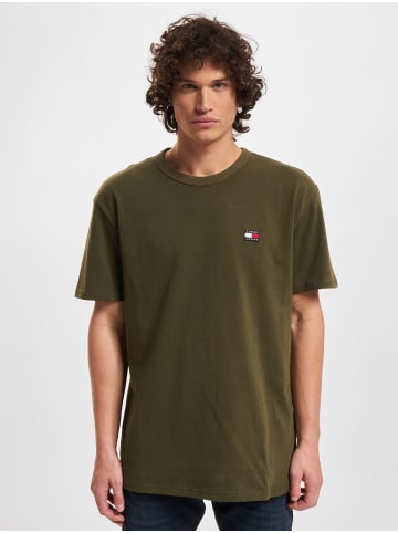 TOMMY JEANS T-Shirt in drab olive green