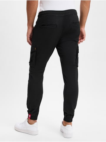 Alpha Industries Cargohose Cotton Twill Jogger Pant in schwarz