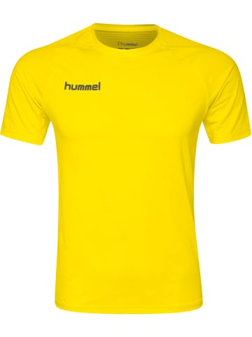 Hummel Hummel T-Shirt Hml Multisport Herren Dehnbarem Atmungsaktiv in BLAZING YELLOW