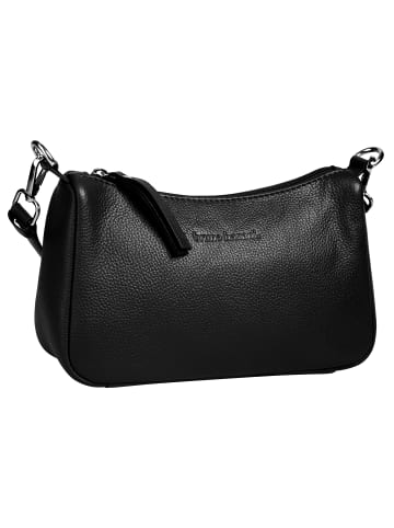 Bruno Banani Handtasche SAMEA echt Leder in schwarz