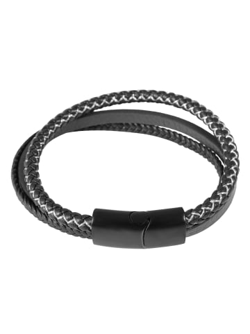 Adeliás Herren Armband – Lederarmband aus Leder 19 cm in braun