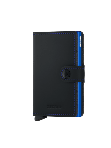 Secrid Miniwallet Black & Blue in schwarz
