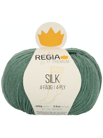 Regia Handstrickgarne Premium Silk, 100g in Salbei