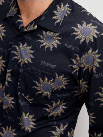 Calida Pyjama in saphir blue