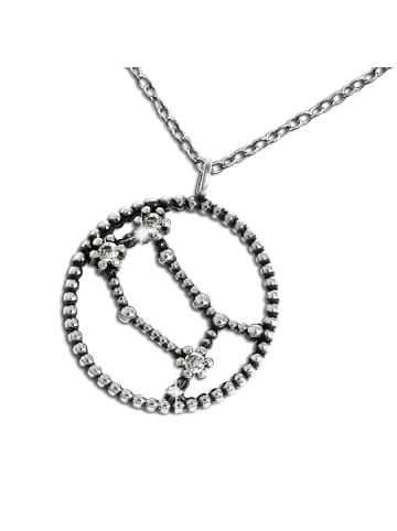 SilberDream 925 Silber Damen SilberDream Halsketten Sternbild Zwilling  ca. 42cm und 45cm