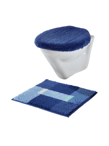 Erwin Müller WC-Deckelbezug Zagori in blau