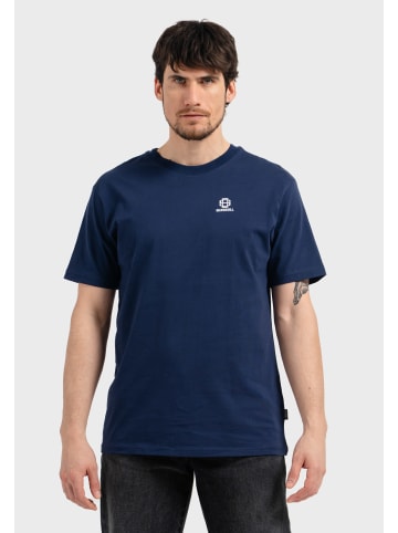 OLDSKULL T-Shirt Basic Oldskull 25 Logo in Navy Blue