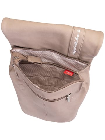 Zwei Rucksack Mademoiselle MR13 in Nubuk/Cappucino