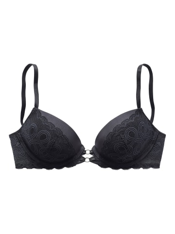 LASCANA Push-up-BH in schwarz