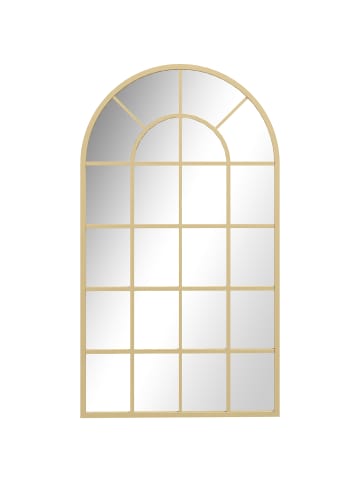 HOMCOM Wandspiegel-110L x 65B x 2,5H cm-Gold