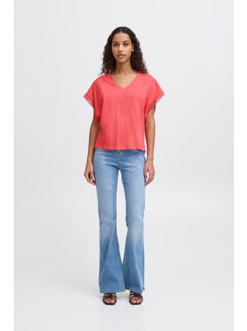 ICHI T-shirt IHOLYA Loose fit in Geranium