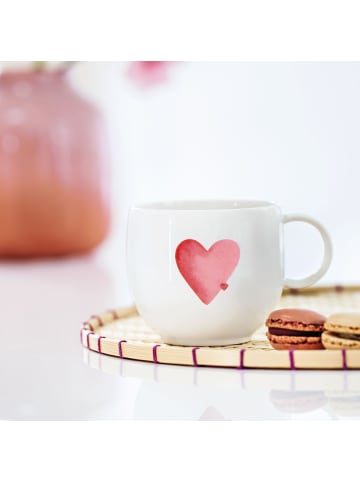 Villeroy & Boch Henkelbecher Sending Love With Love in weiß