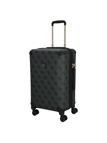 Guess Berta 22 IN - 4-Rollen-Trolley 64 cm erw. (coal logo) in coal logo