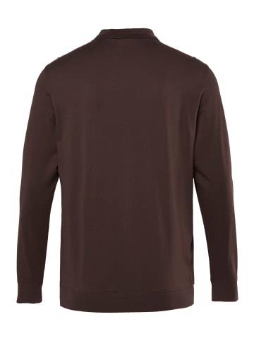 Men Plus Poloshirt in espresso