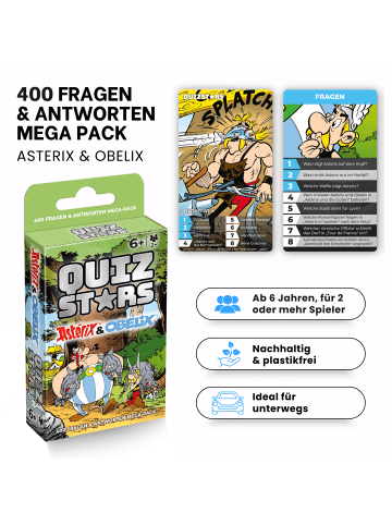 Gomazing Kartenspiel Quizstars - Asterix & Obelix in mehrfarbig
