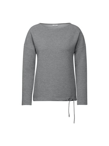 Cecil Langarmshirt in platinum grey mel.
