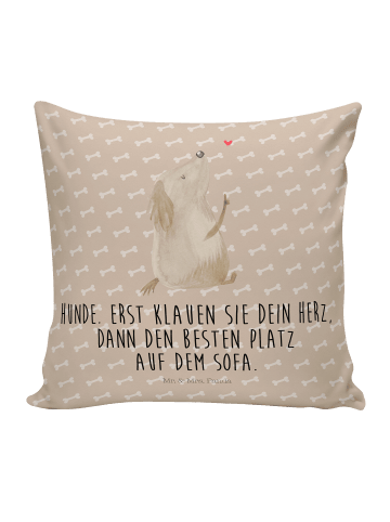 Mr. & Mrs. Panda Kopfkissen Hund Liebe mit Spruch in Hundeglück