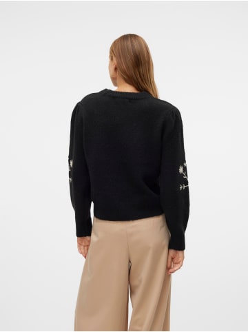 Vero Moda Strickpullover in Black