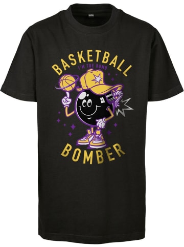 Mister Tee Shirt "Kids Basketball Bomber Tee" in Schwarz