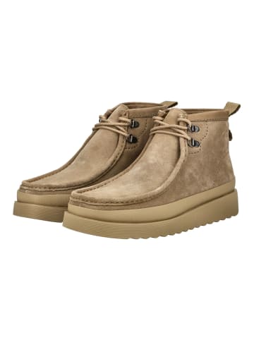 Clarks Stiefelette Dunkelbeige