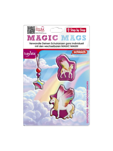 Step by Step Ranzen-Zubehör-Set MAGIC MAGS in bayala® Geflügeltes Regenbogeneinhorn