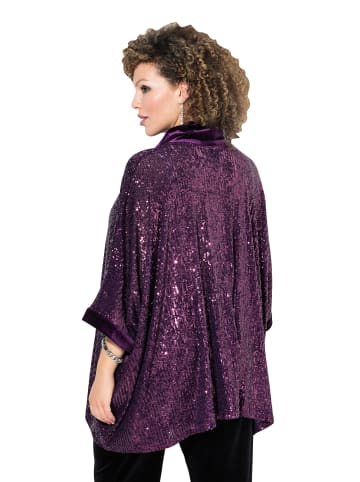 Ulla Popken Shirt in maulbeere