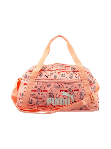 Puma Phase AOP Extra Small 17 Liter Sporttasche in pink fruit stretchy cat AOP