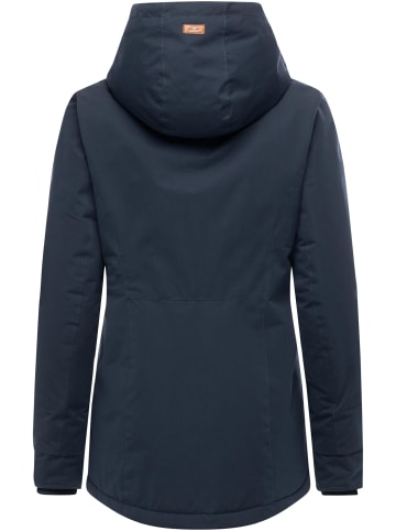 ragwear Kurzmantel Alvena YOUMODO in Navy