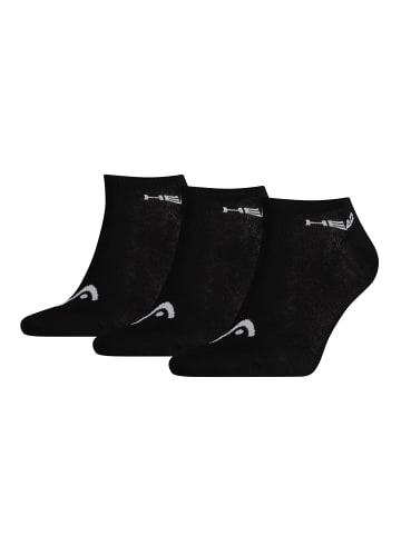 HEAD Socken 3er Pack in Schwarz