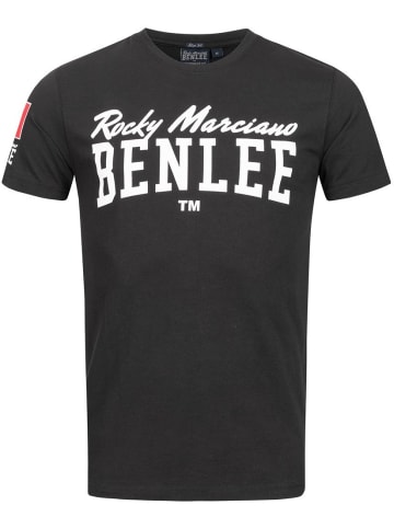 BENLEE Rocky Marciano T-Shirt "Molto Ferte" in Schwarz