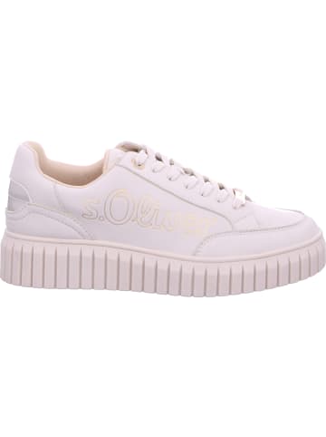 s.Oliver Schnürhalbschuh in beige