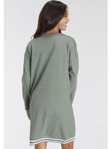 VIVANCE DREAMS Sleepshirt in khaki meliert