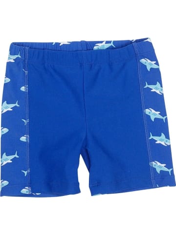 Playshoes Badehose "UV-Schutz Shorts Hai" in Blau