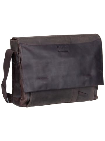 Strellson Umhängetasche Brick Lane Jeremy LHF in Dark Brown