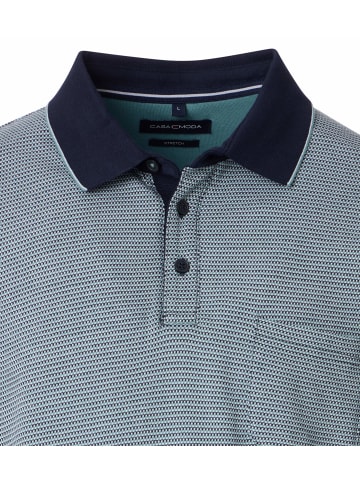 CASAMODA Polo-Shirt in Türkis