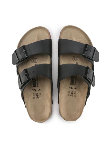 Birkenstock Pantoletten Arizona in Schwarz