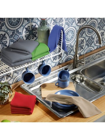 Erwin Müller Baumwolle Spültuch 3er-Pack in rot