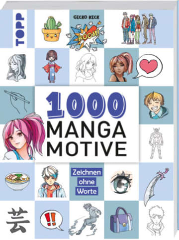 Frech Buch - 1000 Manga Motive zeichnen