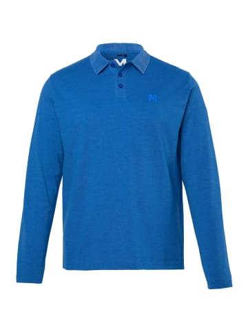 Men Plus Poloshirt in königsblau