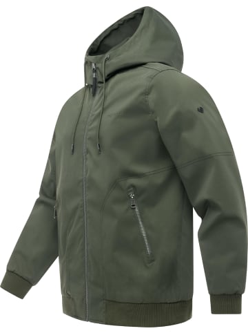 ragwear Outdoorjacke Stewie Twill YOUMODO in Dark Olive