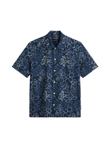 Marc O'Polo Hemd regular in multi/dark navy