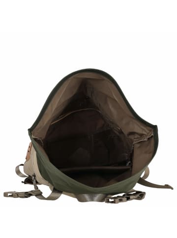 Doughnut Christopher Jungle 18 - Rolltop Rucksack 45 cm (beige) in beige