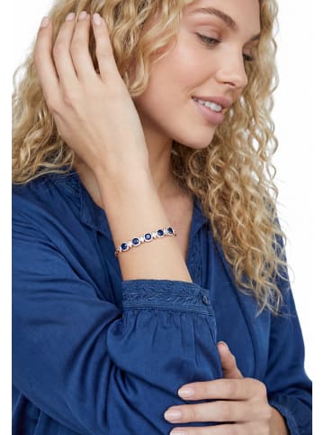 gaya Women Bracelet in Rose Gold Navy