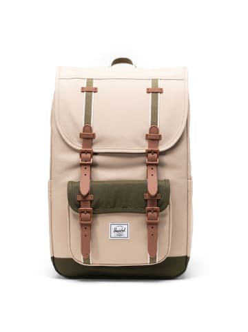 Herschel Little America Mid-Volume - Rucksack 13" 40.5 cm in twill/ivy green