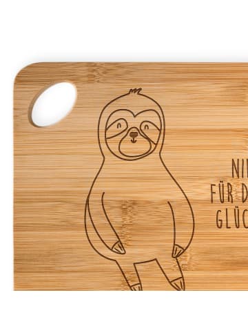 Mr. & Mrs. Panda Brett Faultier Zufrieden mit Spruch in Braun